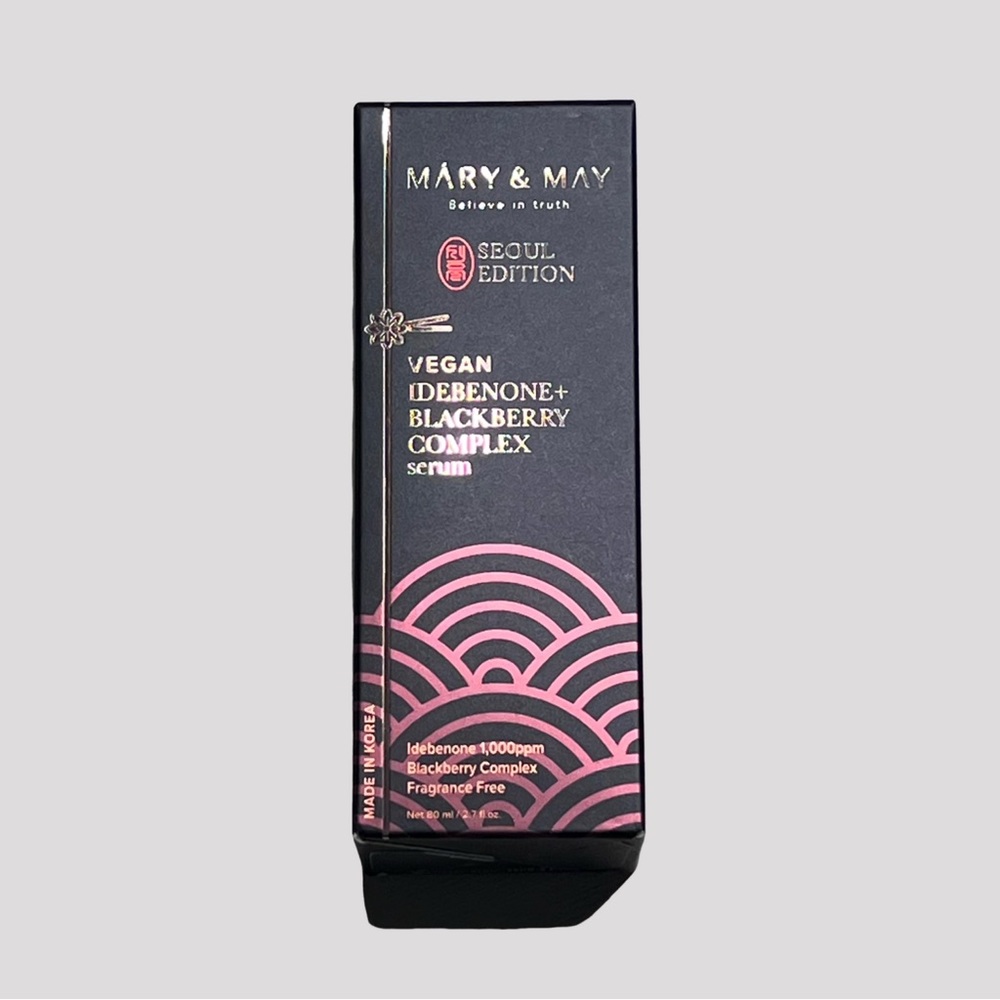 Mary & May Seoul Edition Idebenone + Blackberry Complex Serum - Picture 2 of 11